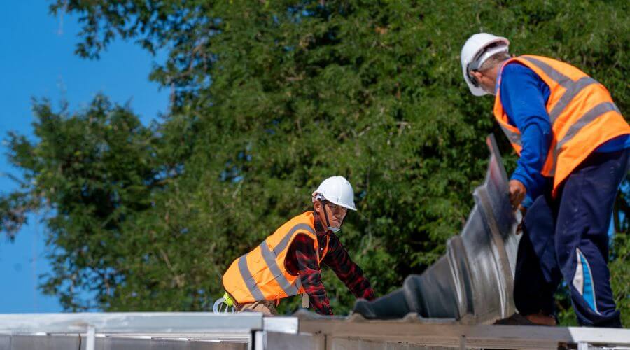 Professional metal roof installation in Ogden, IL